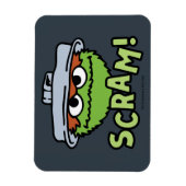 Magnet Flexible Rue Sésame | Oscar the Grouch Scram! (Vertical)