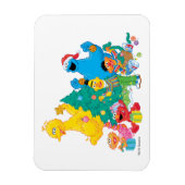 Magnet Flexible Rue Sésame | Pals de Noël (Vertical)