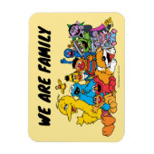 Magnet Flexible Rue Sésame | Portrait du groupe Pals sésame (Vertical)