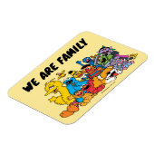 Magnet Flexible Rue Sésame | Portrait du groupe Pals sésame (Côté Gauche)