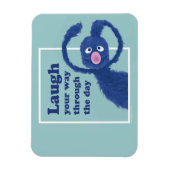 Magnet Flexible Rue Sésame | Rire à travers la journée (Vertical)