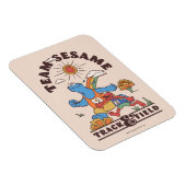 Magnet Flexible Rue Sésame | Team Sesame Track & Field (Côté Droit)