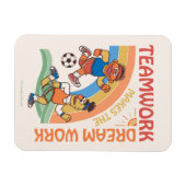 Magnet Flexible Rue Sésame | Travail d'équipe Ernie & Bert (Horizontal)