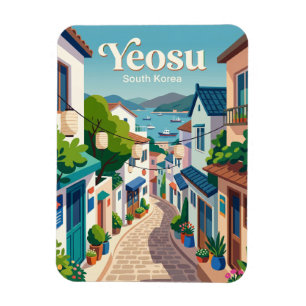 Magnet Flexible Ruelle de Yeosu Corée du Sud