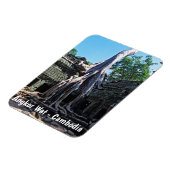 Magnet Flexible Ruine de Ta Prohm - Angkor Vat, Cambodge, Asie (Côté Gauche)