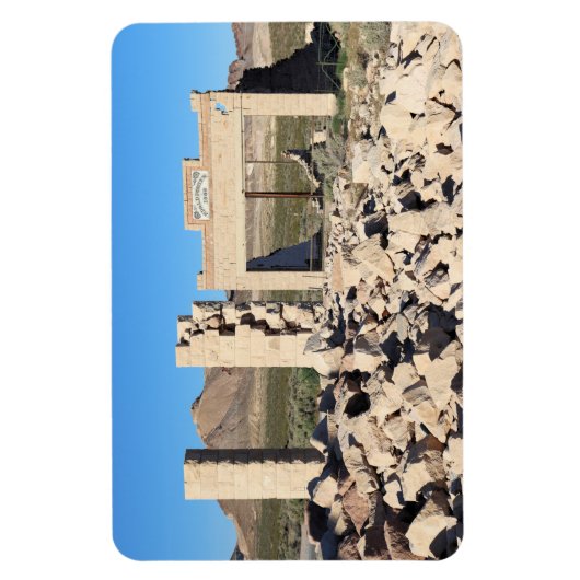 Magnet Flexible Ruines à Rhyolite Ghost Town, Nevada (Vertical)