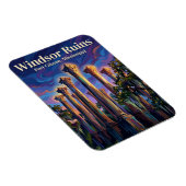 Magnet Flexible Ruines de Windsor Mississippi (Côté Droit)