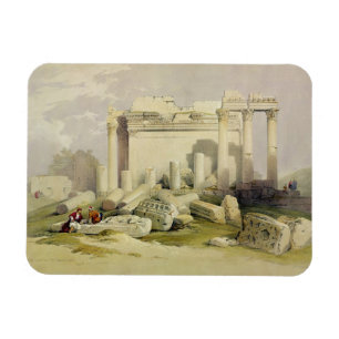 Magnet Flexible Ruines du Portico oriental du Temple de Baal