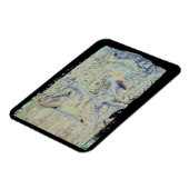 Magnet Flexible Ruines mayas antiques Copan Honduras Photo Conçu (Côté Gauche)