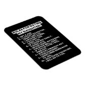 Magnet Flexible Rules for dating my daughter (Côté Droit)