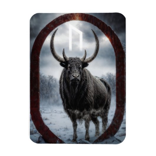 Magnet Flexible Rune Uruz (Vertical)