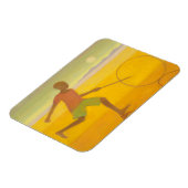 Magnet Flexible Running Boy 2010 (Côté Gauche)