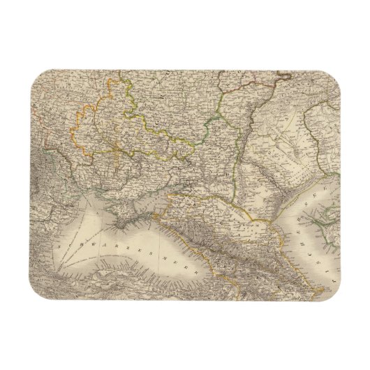 Magnet Flexible Russie et Europe 3 (Horizontal)