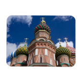 Magnet Flexible Russie, Moscou, Carré rouge. St Basil's 2 (Horizontal)