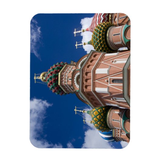 Magnet Flexible Russie, Moscou, Carré rouge. St Basil's 2 (Vertical)