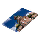 Magnet Flexible Russie, Moscou, place Rouge. St. Basil's 2 (Côté Gauche)
