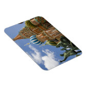Magnet Flexible Russie, Moscou, place Rouge. St. Basil's 3 (Côté Droit)