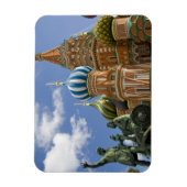 Magnet Flexible Russie, Moscou, place Rouge. St. Basil's 3 (Vertical)