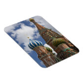 Magnet Flexible Russie, Moscou, place Rouge. St. Basil's 4 (Côté Droit)