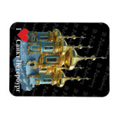 Magnet Flexible Russie - Russia Saint-Pétersbourg Aimant (Horizontal)