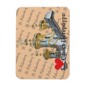 Magnet Flexible Russie - Russia Saint-Pétersbourg Aimant (Vertical)