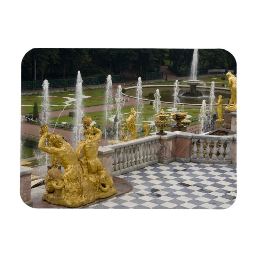 Magnet Flexible Russie, Saint-Pétersbourg, Peterhoff (alias (Horizontal)