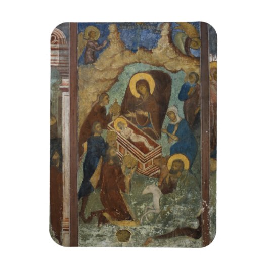 Magnet Flexible Russie, Yaroslavl, fresque dans la cathédrale St. (Vertical)