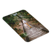 Magnet Flexible Rustic Woodland Save The Date (Côté Droit)