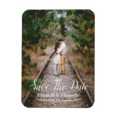 Magnet Flexible Rustic Woodland Save The Date (Vertical)