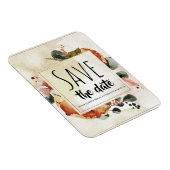 Magnet Flexible Rustique Automne aquarelle Floral Enregistrer la d (Côté Droit)
