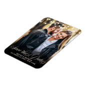 Magnet Flexible Rustique Bourgogne Floral Mason Jar Enregistrer la (Côté Gauche)