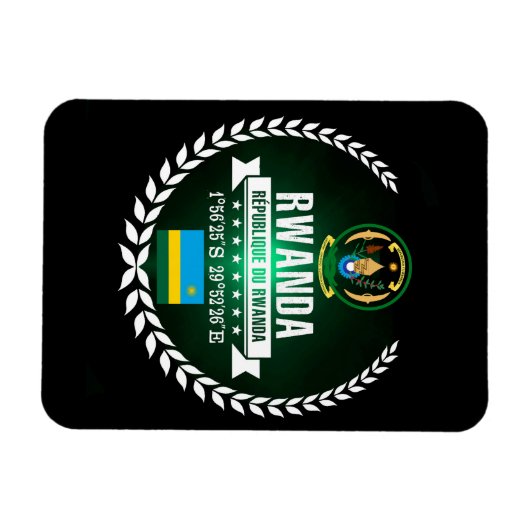 Magnet Flexible Rwanda (Horizontal)