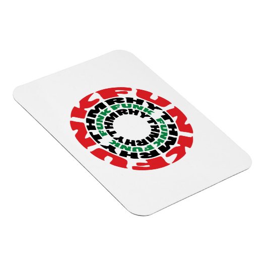 Magnet Flexible Rythme funk Funk Rhythme funk (Côté Droit)