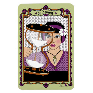 Magnet Flexible Sable Mouvant Réfrigérateur 4x6