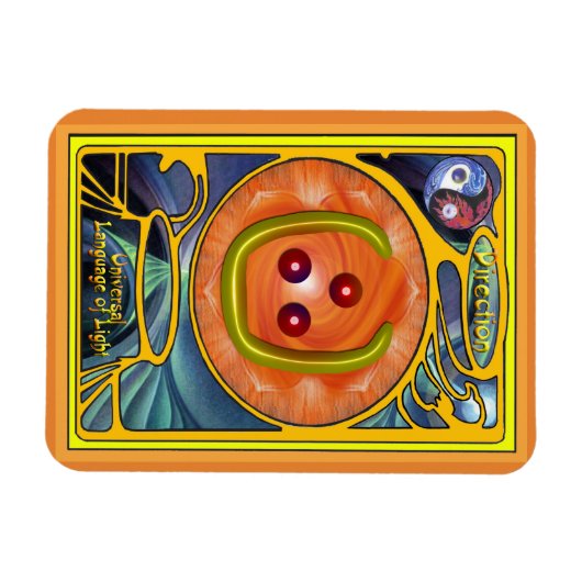 Magnet Flexible Sacral Chakra - Direction (Horizontal)