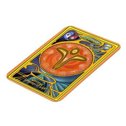 Magnet Flexible Sacral Chakra - Humanité (Côté Gauche)