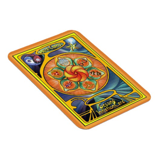 Magnet Flexible Sacral Chakra Mandala (Côté Droit)