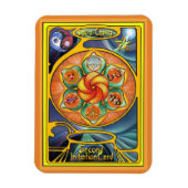 Magnet Flexible Sacral Chakra Mandala (Vertical)