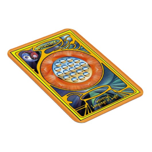 Magnet Flexible Sacral Chakra - Structure (Côté Droit)