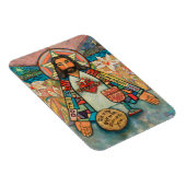 Magnet Flexible Sacré Coeur de Jésus aimant (Côté Droit)
