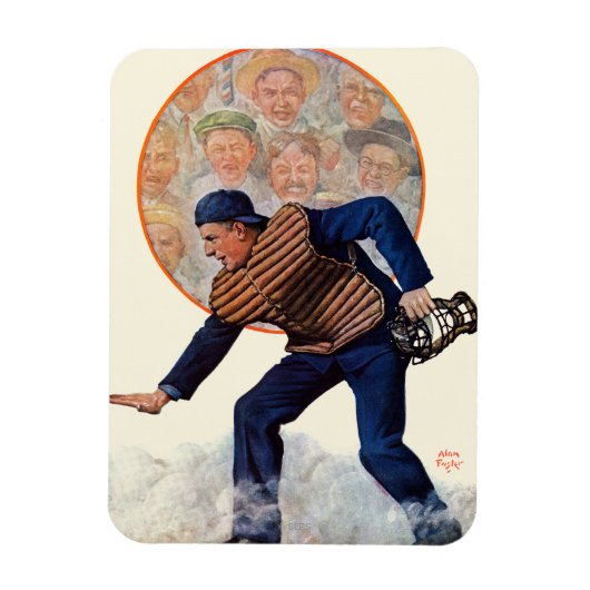 Magnet Flexible Safe at the plate (Vertical)