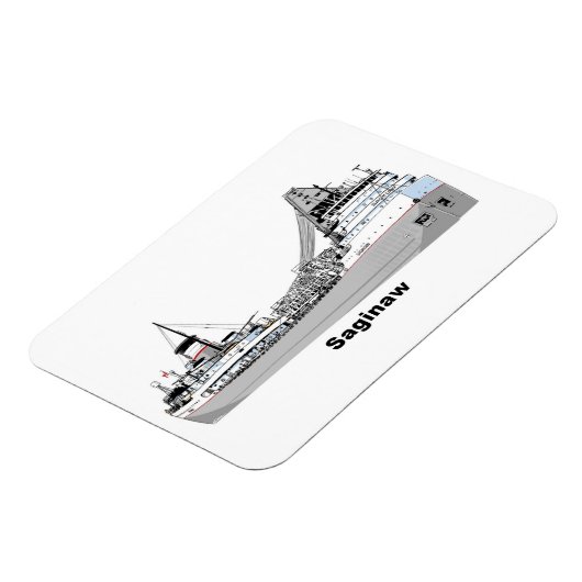 Magnet Flexible Saginaw (Côté Gauche)