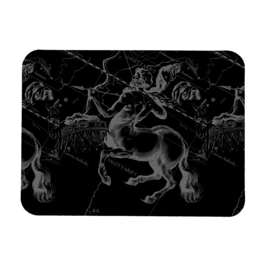 Magnet Flexible Sagittaire Constellation Hevelius circa 1690 (Horizontal)