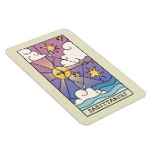 Magnet Flexible Sagittarius signe Zodiac Art Abstrait Vintage (Côté Droit)