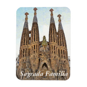 Magnet Flexible Sagrada Familia. Vue 3.