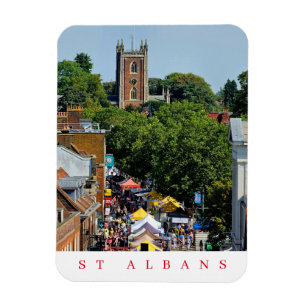 Magnet Flexible Saint Albans vue marché aimant frigo