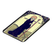 Magnet Flexible Saint Benoît de Nursie Père du monachisme (Côté Gauche)