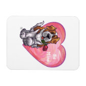 Magnet Flexible Saint-Bernard Valentin (Horizontal)