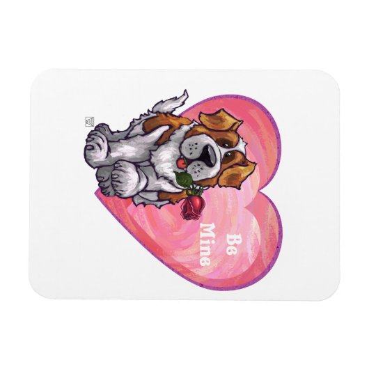 Magnet Flexible Saint-Bernard Valentin (Horizontal)