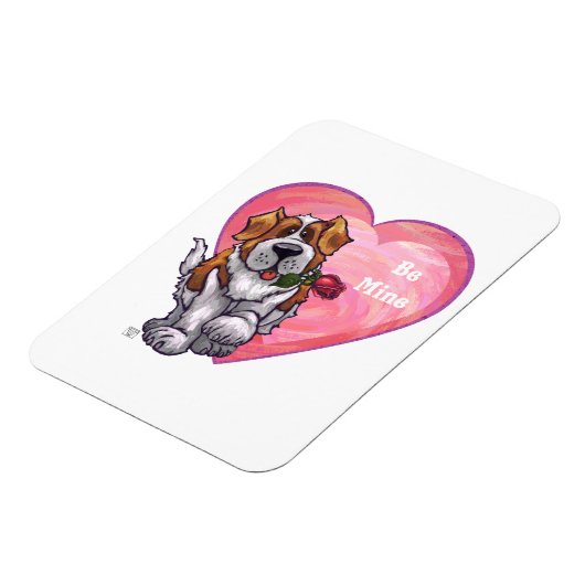 Magnet Flexible Saint-Bernard Valentin (Côté Gauche)